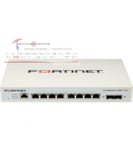 Switch FORTINET FS 108F FPOE FortiSwitch 108F FPOE Interruptor De