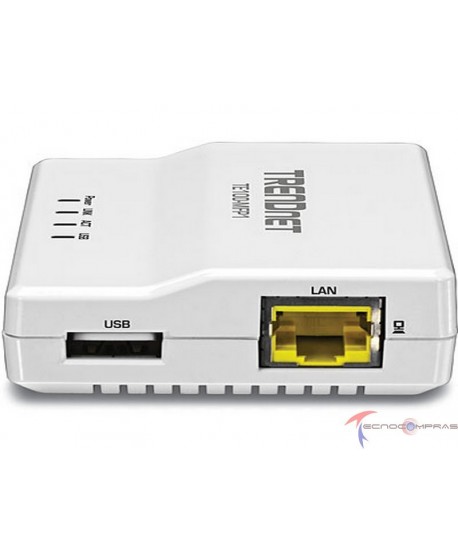 Serveur D'Impression Sans Fil TRENDnet TEW-MP2U - USB 2.0 - Multi-Fonctions - Ouvert Jamais Utilisé