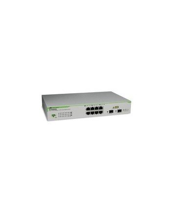 Switch Allied Telesis AT-GS950 8-10 Switch Gigabit WebSmart de 8 puertos 10 100 1000 Mbps 2 x Combo 2 puertos gigabit SFP Combo 