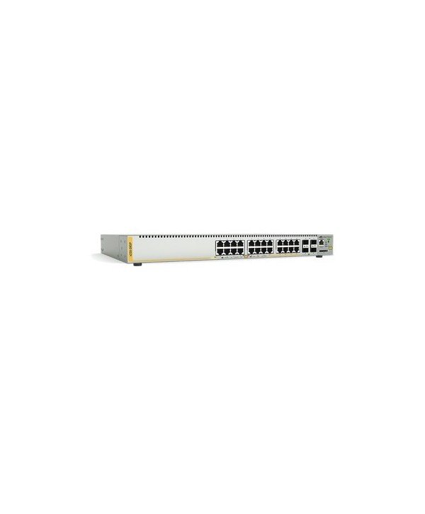 Switch Allied Telesis AT-X230-28GP-10 Switch PoE Administrable Capa 3 24  Puertos 10 100 1000 Mbps 4 SFP Gigabit 370 W