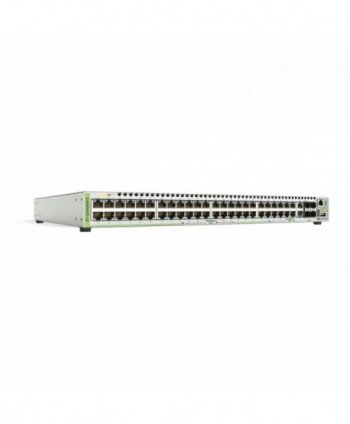 Switch Allied Telesis AT-GS948MPX-10 Switch PoE Stackeable Capa 3 48 puertos 10 100 1000 Mbps 2 puertos SFP Combo 2 puertos SFP 