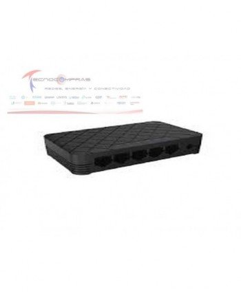 Switch RUIJIE RG-ES05G 5 Port gigabit unmanaged switch 5 gigabit rj45 ports plastic case - 1