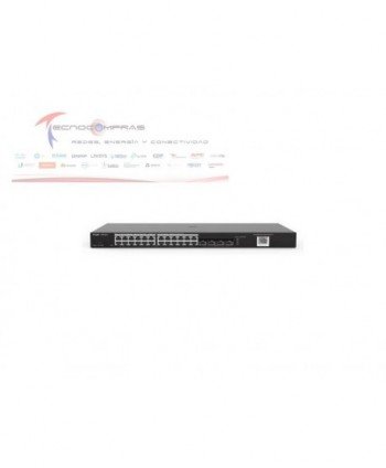 Switch RUIJIE RG-NBS3100-24GT4SFP-P Switch administrable poe con 24 puertos gigabit poe 802 3af at 4 sfp para fibra 1gb gestión 