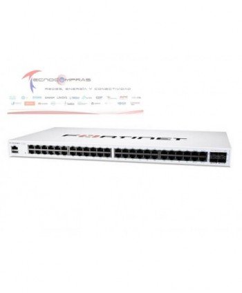 Switch FORTINET FS-148F-FPOE FortiSwitch 148F FPOE FortisWitch 148F FPOE es un interruptor de administracion L2 competitivo de -
