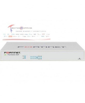 Firewall FORTINET FG-81F-POE FortiGate 81F POE 8 X GE RJ45 Poe Ports 2 x RJ45 SFP Compartir Media Wan Ports 128 GB SSD - 1