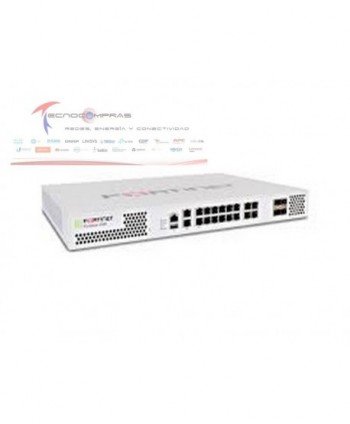 Firewall FORTINET FG-200E FortiGate 200E 18 X GE RJ45 incluyendo 2 x puertos WAN 1 x puerto MGMT 1 x puerto de ha 14 x puertos -