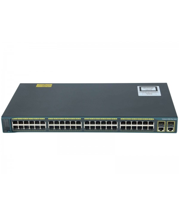 Swtich Cisco WS C2960 48PST L Catalyst 2960 Plus 48 10 100 PoE 2 1000BT ...