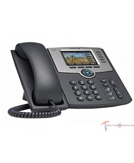 Telefono IP Cisco SPA508G Telenofon 8 Line IP Phone With Display PoE ...